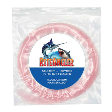 50lb Test 100 Yd precut pink Line